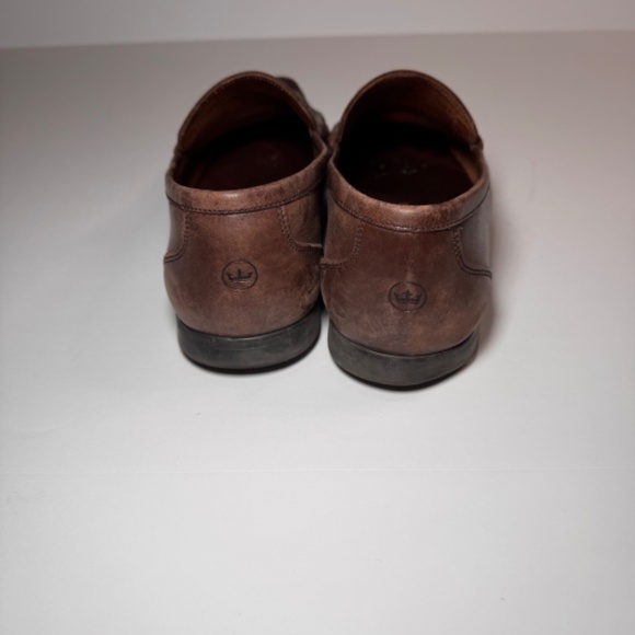 Peter Millar Leather Loafers Men\'s Size 11 M Brown Classic Preppy Business